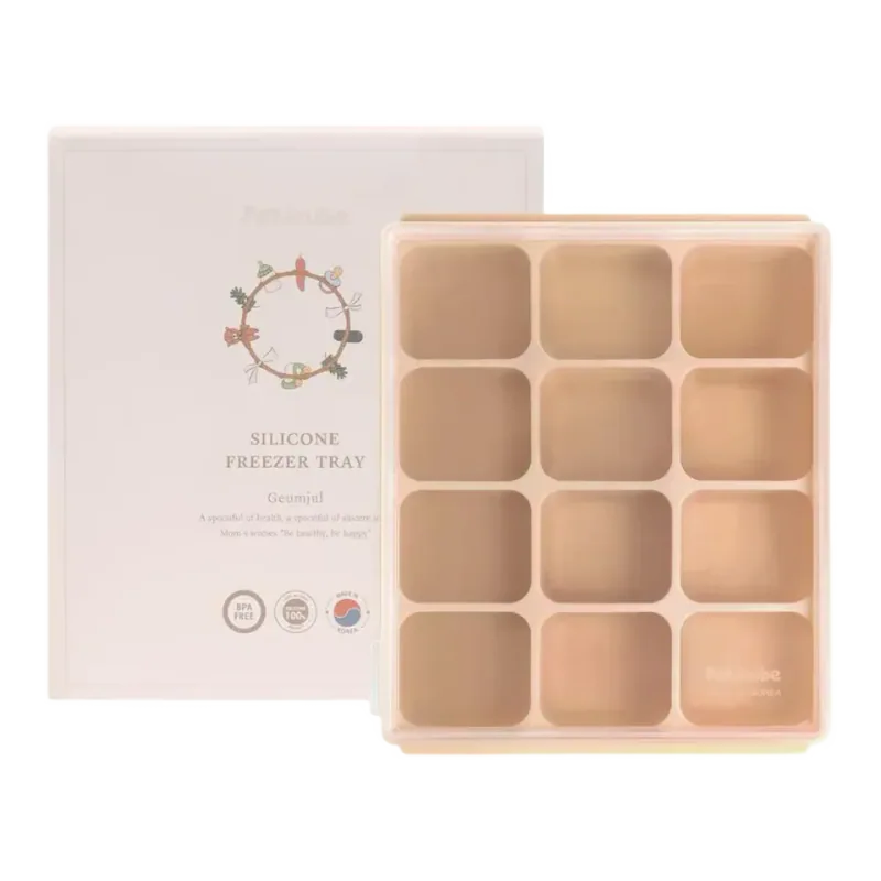 PETINUBE Platinum Silicone 12-Cube Freezer Tray