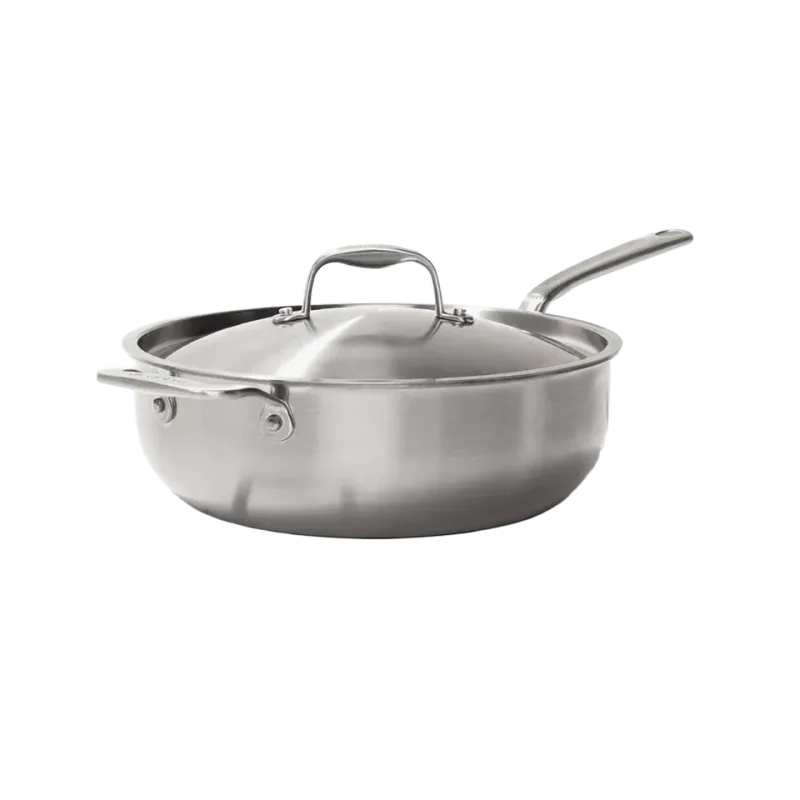 Made In Stainless Clad Saucier (5 qt)