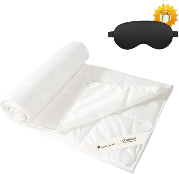 YOUR MOON Lightweight Summer Wool Comforter