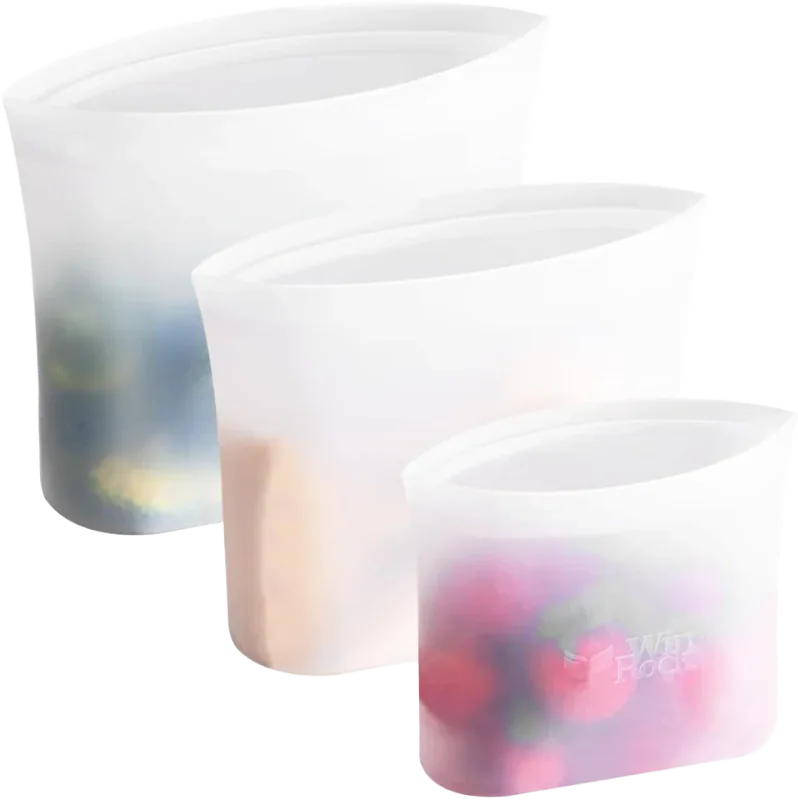 Winrock 100% Silicone Reusable Food Storage Bag
