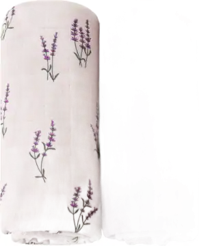 LifeTree Organic Cotton Muslin Swaddle Blankets