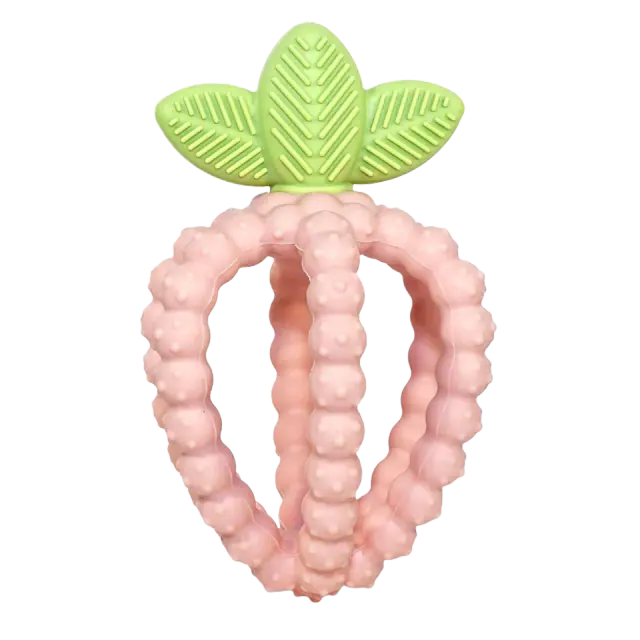 RaZbaby Bites Silicone Baby Teething Toy