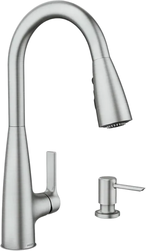 Moen Haelyn Spot Resist Stainless Pull-Down Sprayer Kitchen Faucet