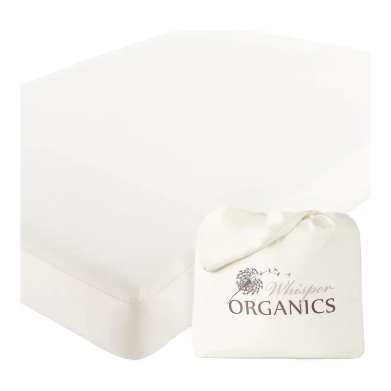 Organic Waterproof Mattress Protector Twin Size - 100%