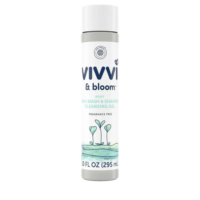 Vivvi & Bloom Gentle 2-in-1 Baby Wash & Shampoo