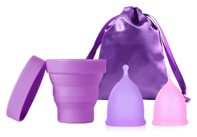 Ginalaia Reusable Menstrual Cup with Storage Cup