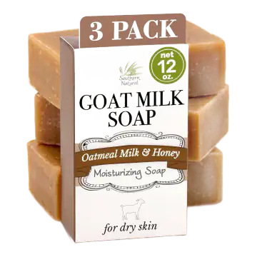 Southern Natural Unscented Oatmeal & Honey Goat Milk Soap