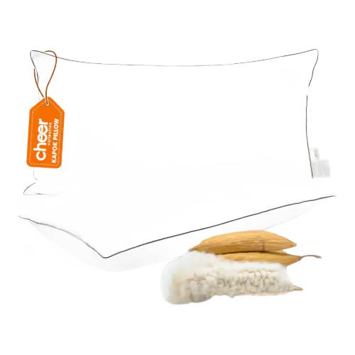Cheer Collection Organic Kapok Pillows — King