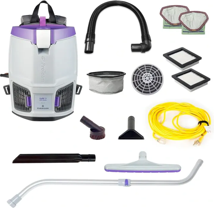 ProTeam GoFit 3 Backpack Vacuum with Xover Tool Kit