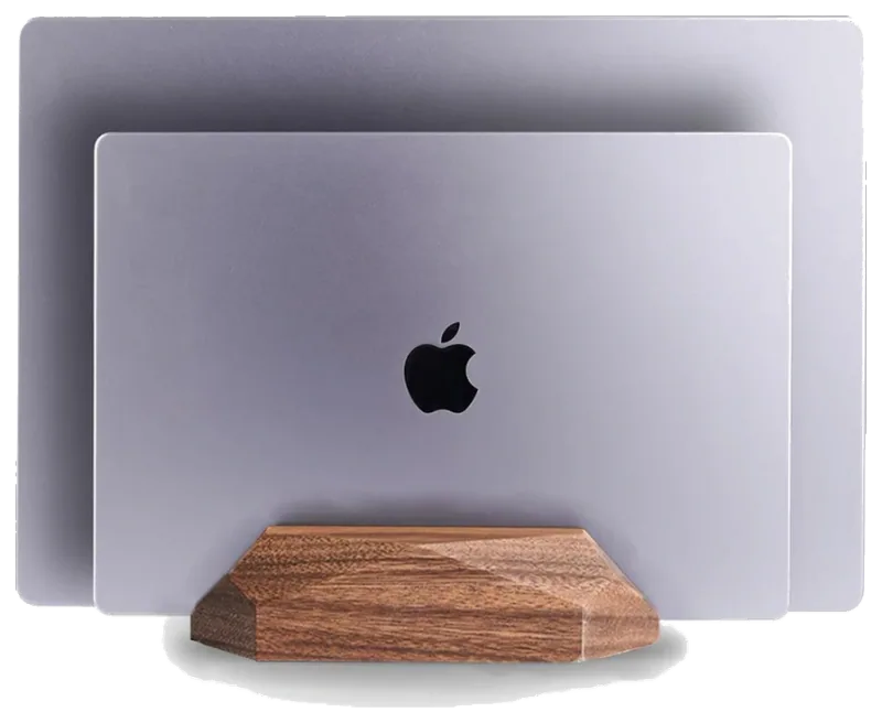 Nuvograin Walnut Dual Laptop Holder
