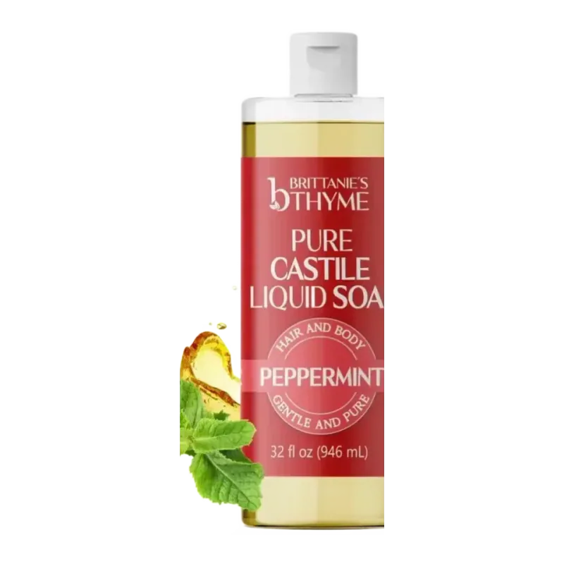 Brittanie's Thyme Peppermint Castile Soap