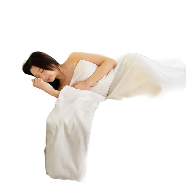 YOUR MOON Mulberry Silk Filled Comforter, Cotton Shell