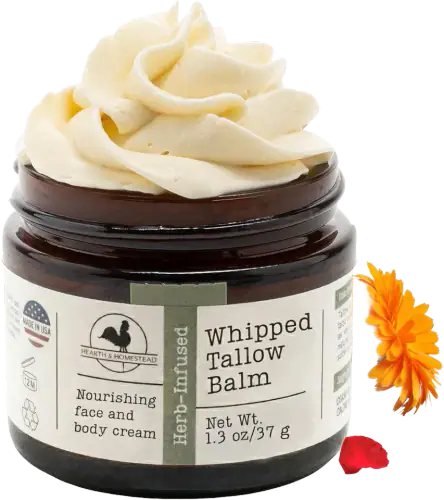 Hearth & Homestead Whipped Beef Tallow for Face