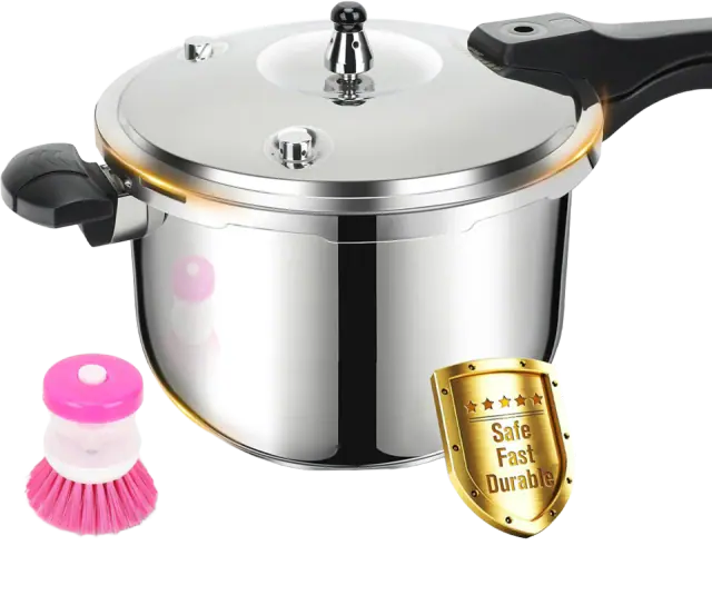 Peterboo Stainless Steel Pressure Cooker (4 qt)