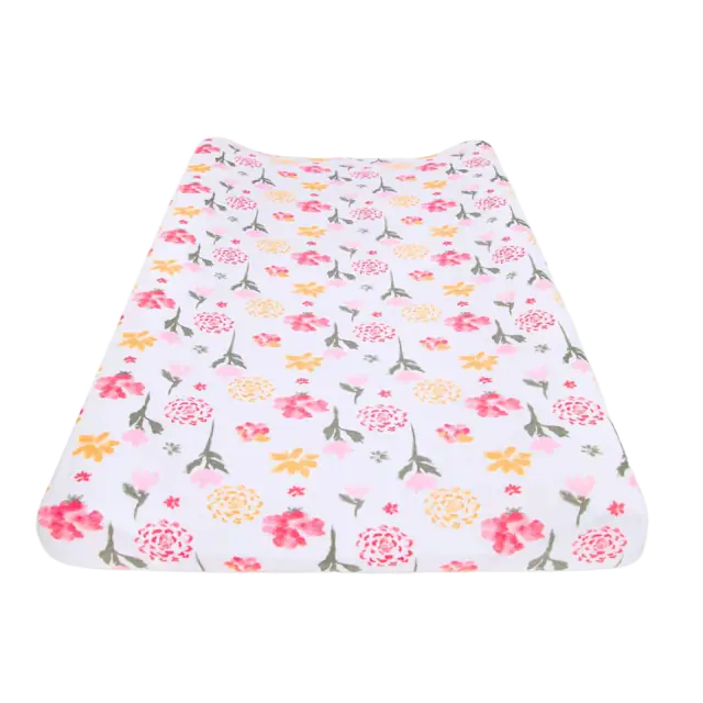 Burt's Bees Baby Changing Pad Cover, Organic Jersey Cotton