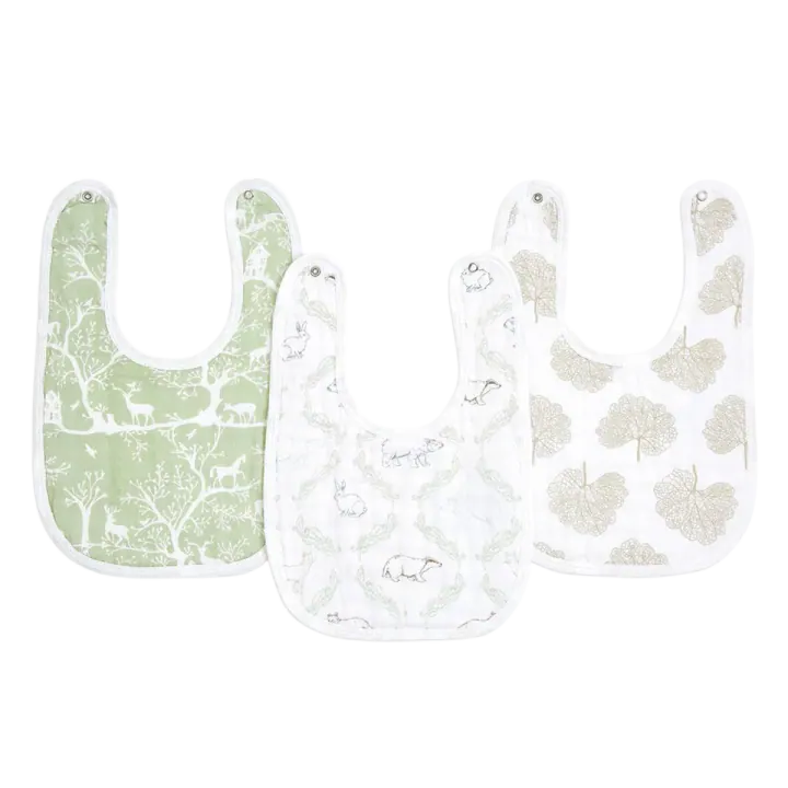 aden + anais Essentials Cotton Muslin Baby Bib