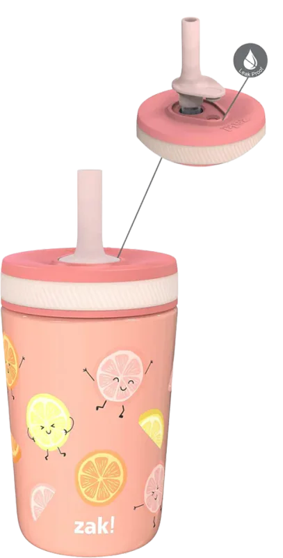 Zak Designs Kelso Insulated Stainless Steel Toddler Tumbler