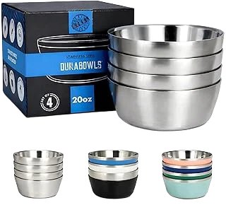 20-oz Double-Wall Stainless Steel Bowl