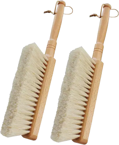 Horsehair Hand Broom, Soft Bristle