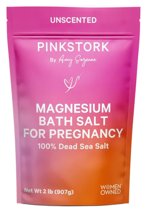 Pink Stork Unscented Pregnancy Bath Flakes, 2 lb
