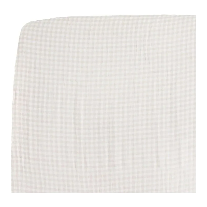 Little Unicorn Cotton Muslin Fitted Crib Sheet