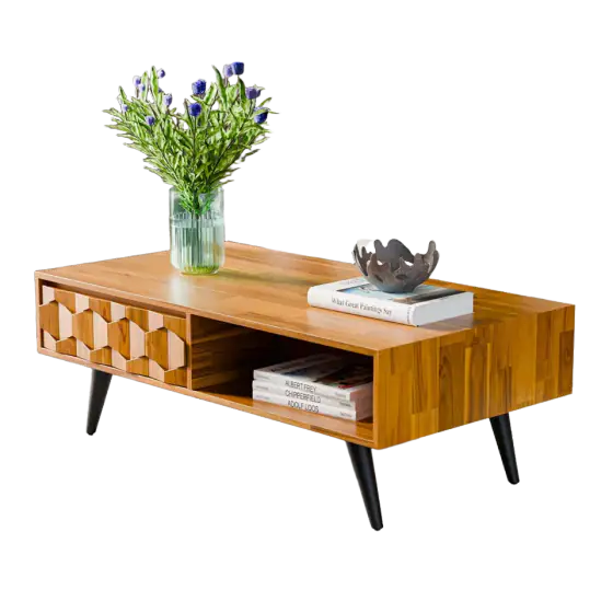 Bme Georgina Solid Acacia Coffee Table