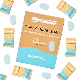 flowcheer Unscented Hand Soap Refill Tablets