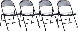Alera Armless Steel Folding Chairs
