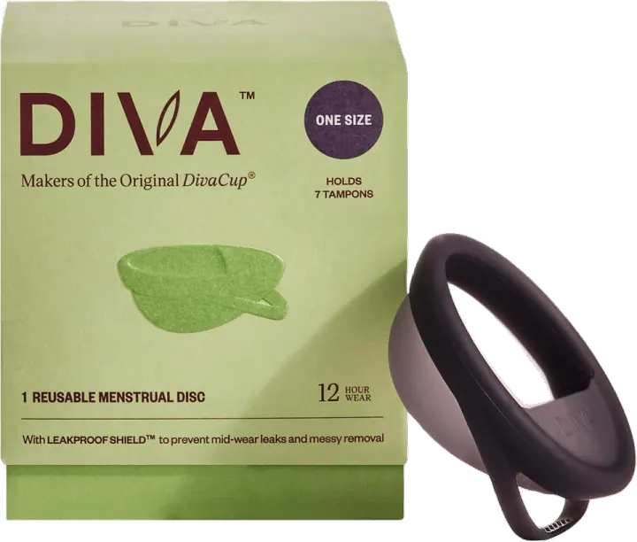 Diva Disc Medical-Grade Silicone Menstrual Disc