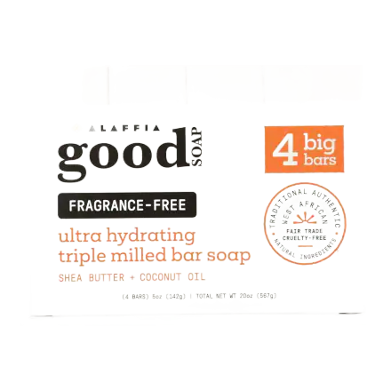 Alaffia Good Soap Unscented Bar Soap