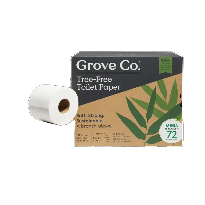 Grove Co. Ultra Soft Bamboo Toilet Paper, 3-Ply