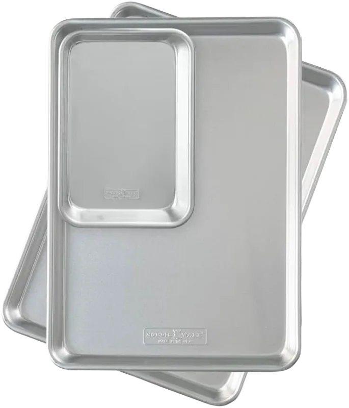 Nordic Ware Natural Aluminum Half Sheet (2-pack)