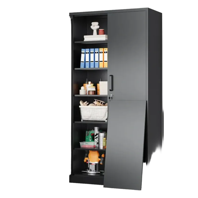 SISESOL Wide and Deep Steel Storage Cabinet