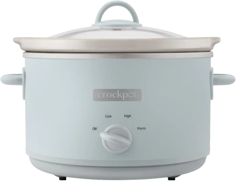 Crock-Pot Design Series 4.5-Quart Manual Slow Cooker — Macaroon Blue
