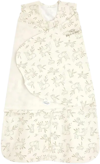 HALO Sleepsack Swaddle 3-Way Adjustable Wearable Blanket, TOG 1.5
