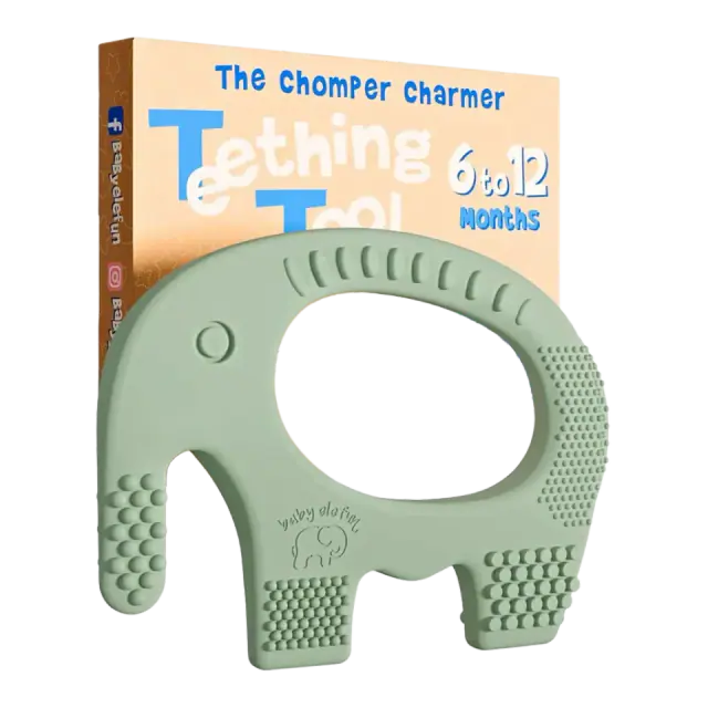 baby elefun Silicone Baby Teething Toy