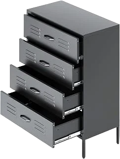 Washsemba Metal 4-Drawer Dresser