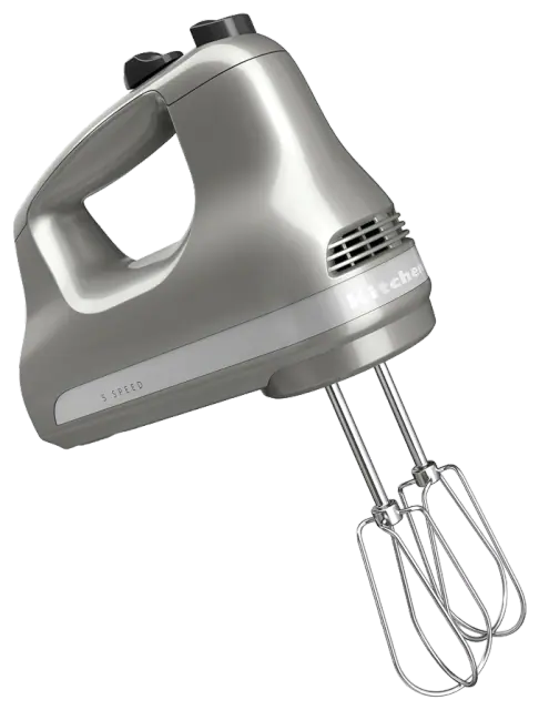 KitchenAid KHM512CU 5-Speed Hand Mixer — Contour Silver