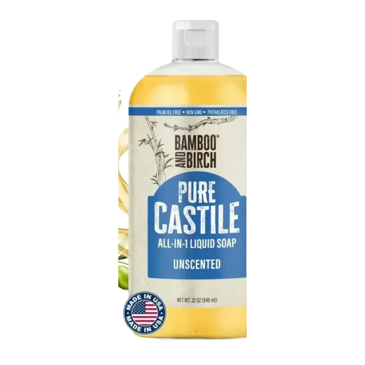 Bamboo Birch Unscented Castile Soap