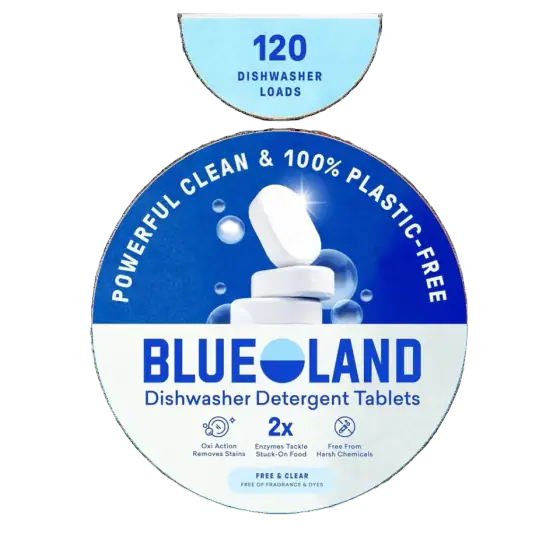 Blueland Dishwasher Tablets, Unscented, 120 Count