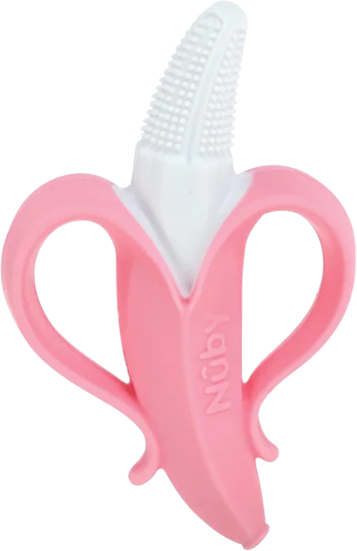 Nuby NanaNubs Banana Massaging Toothbrush Teether
