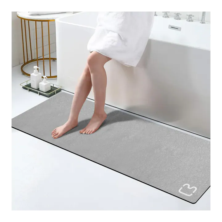 Diatomite Stone Bath Runner, Long