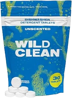Wild Clean Dishwasher Detergent Tablets