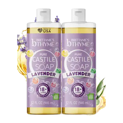 Brittanie's Thyme Lavender Castile Soap