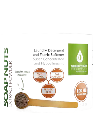 Green Virgin Products Soapberry Extract Laundry Powder