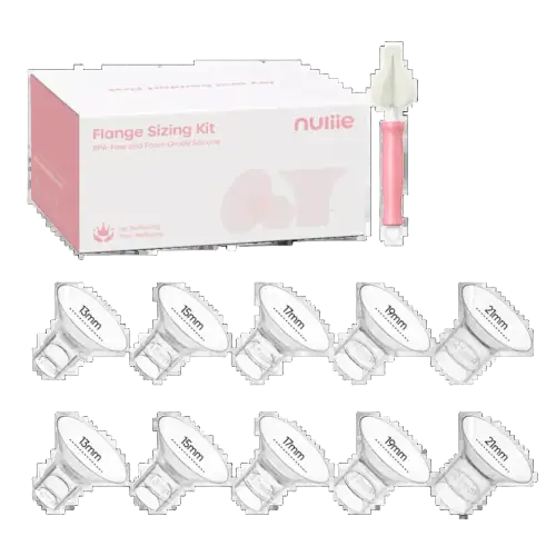 Nuliie Silicone Flange Inserts for Breast Pumps