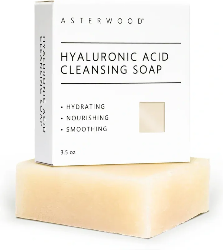 Asterwood Hyaluronic Acid Facial Soap Bar