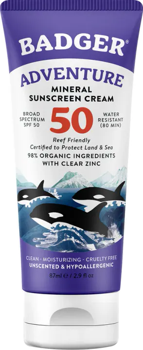 Badger Adventure Mineral Sunscreen SPF 50
