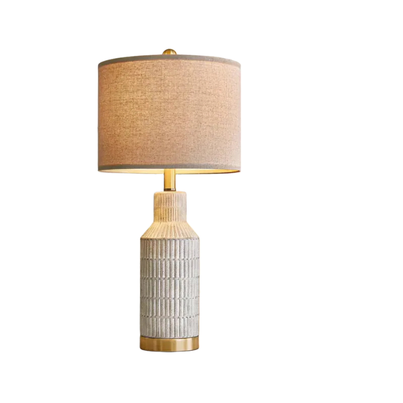 USumkky 25-Inch Modern Ceramic Table Lamp
