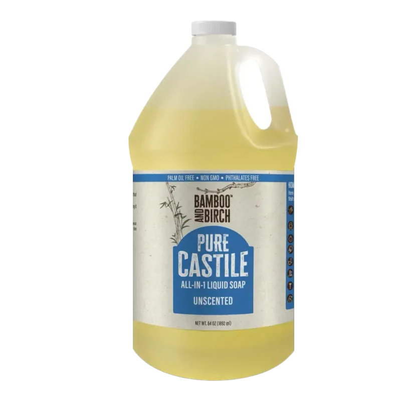 Bamboo & Birch Unscented Castile Soap
